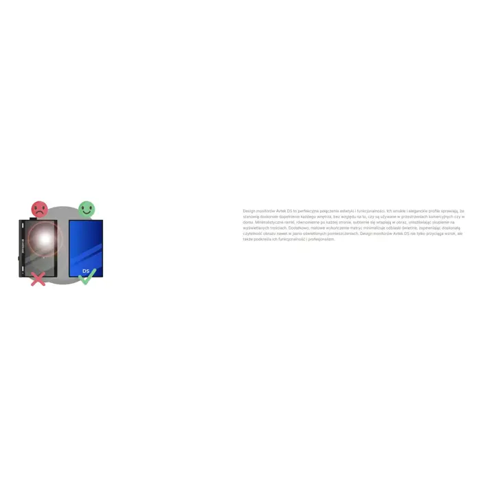 Monitor informacyjny Avtek DS2 55