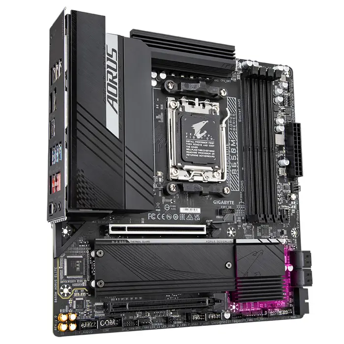 Motherboard Gigabyte B650M AORUS ELITE (B650, AM5, mATX, DDR5)