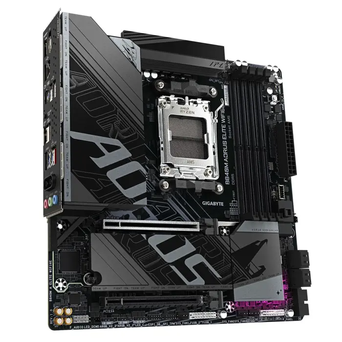 Motherboard Gigabyte B840M Elite WIFI6E (B840, AM5, mATX, DDR5)