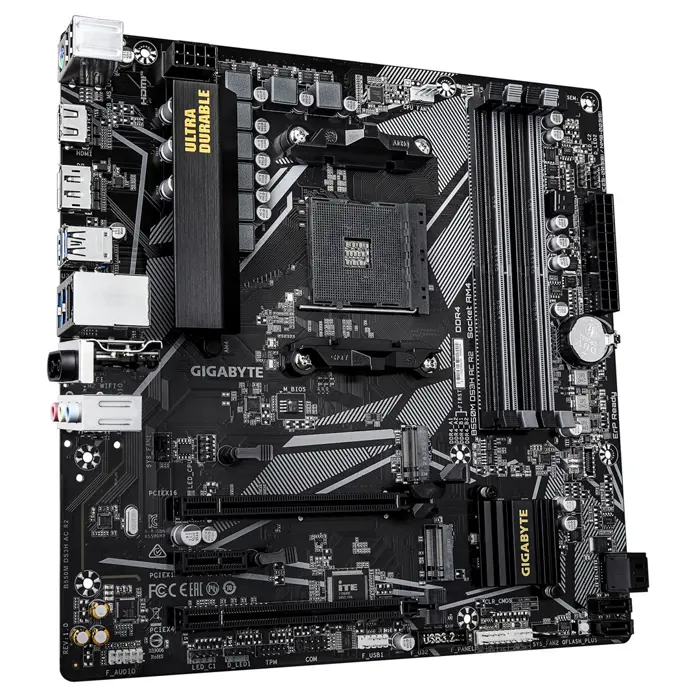 Motherboard MB AMD B550 SAM4 MATX/B550M DS3H AC R2