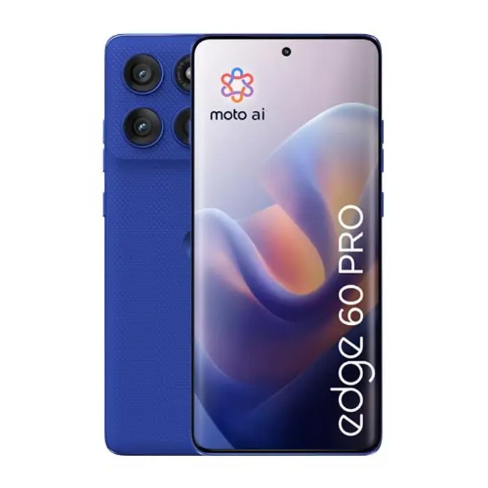 Motorola edge 60 pro 16.9 cm (6.67") Dual SIM Android 15 5G USB Type-C 12 GB 512 GB 6000 mAh Blue