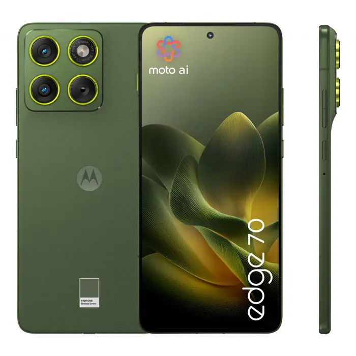Motorola edge 70 17 cm (6.7") Dual SIM Android 16.0 5G USB Type-C 12 GB 512 GB 4800 mAh Green