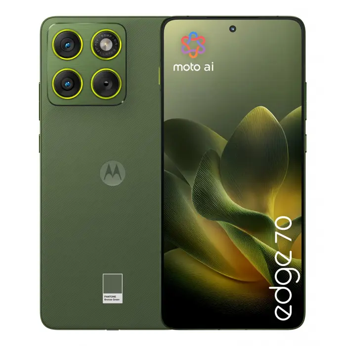 Motorola edge 70 17 cm (6.7") Dual SIM Android 16.0 5G USB Type-C 12 GB 512 GB 4800 mAh Green