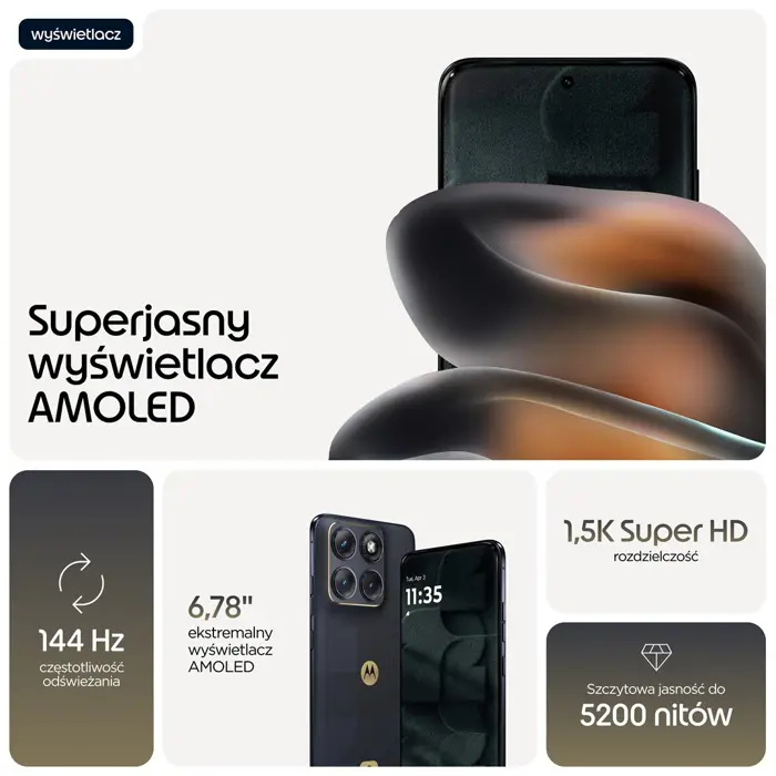 Motorola edge 70 fusion FIFA Edition 17.2 cm (6.78") Dual SIM Android 16.0 5G USB Type-C 8 GB 256 GB 5200 mAh Black