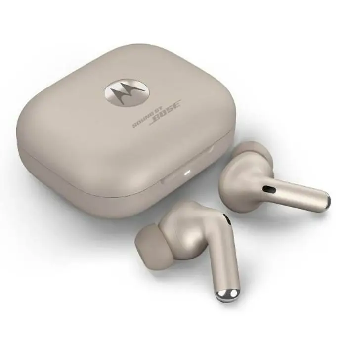 Motorola Moto Buds+ Headphones Wireless In-ear Calls/Music/Sport/Everyday Bluetooth Sand