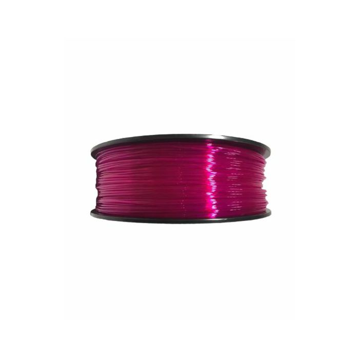 Filament for 3D, PET-G, 1.75 mm, 1 kg, purple tran