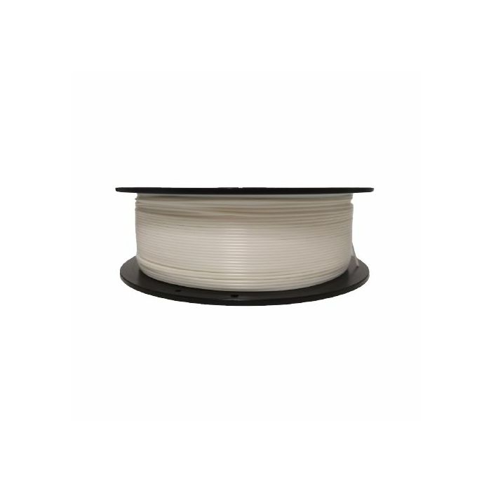 Filament for 3D, PLA, 1.75 mm, 1 kg, pearl white