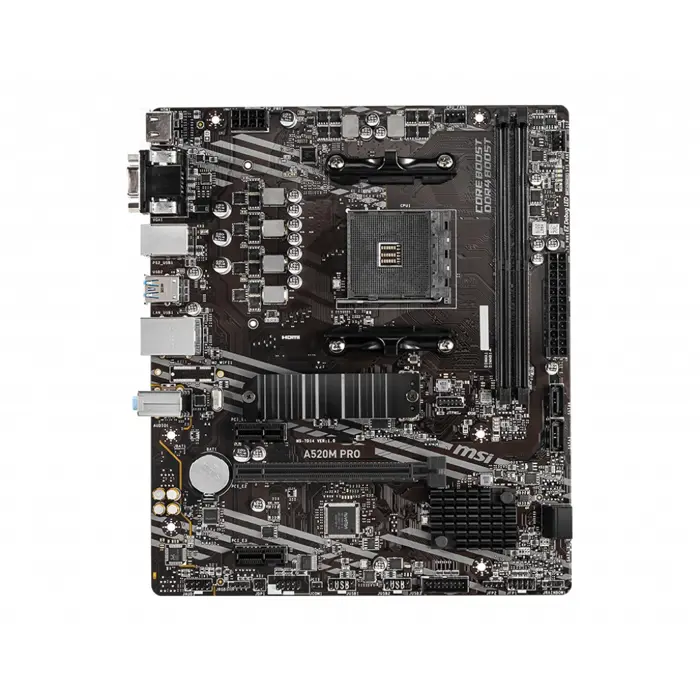 MSI A520M PRO Socket AM4 micro ATX
