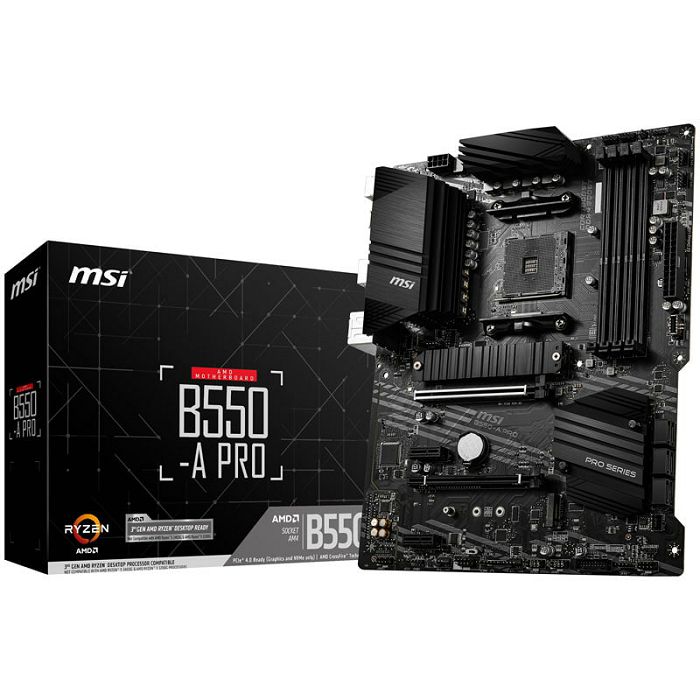 MSI B550-A Pro, AMD B550 Mainboard - Socket AM4 7C56-002R