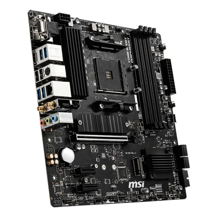 MSI | B550M PRO-VDH WIFI | Processor family AMD | Processor socket AM4 | DDR4 | Memory slots 4 | Number of SATA connectors | Chipset AMD B | Micro ATX
