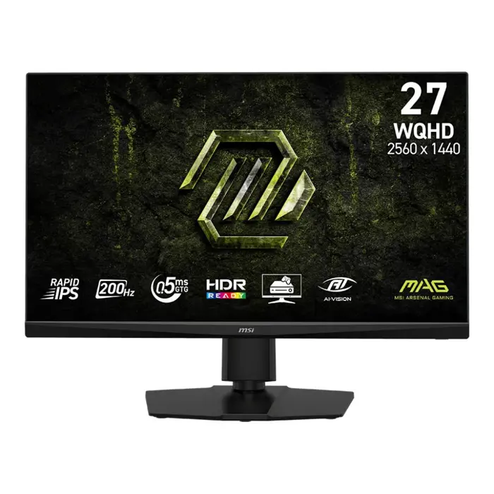 MSI MAG 272QPF E20 computer monitor 68.6 cm (27") 2560 x 1440 pixels Wide Quad HD LED Black
