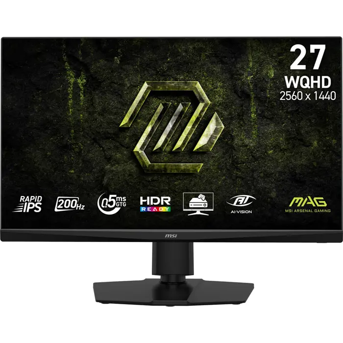 MSI MAG 272QPF E20 computer monitor 68.6 cm (27") 2560 x 1440 pixels Wide Quad HD LED Black