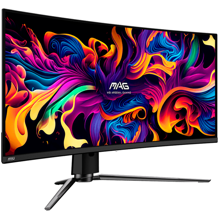 MSI MAG 341CQP QD-OLED Curved Gaming Monitor, 34", QD-OLED, 175Hz UWQHD (3440x1440), 21:9, 0.03ms GTG, FreeSync Premium Pro, 1800R Curve, DisplayHDR True Black 400, VESA, 1x Display Port (1.4a), 2x HD