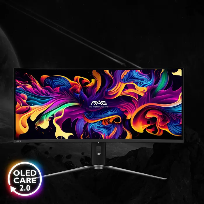 MSI MAG 341CQPDE QD-OLED computer monitor 86.4 cm (34") 3440 x 1440 pixels UltraWide Quad HD Black