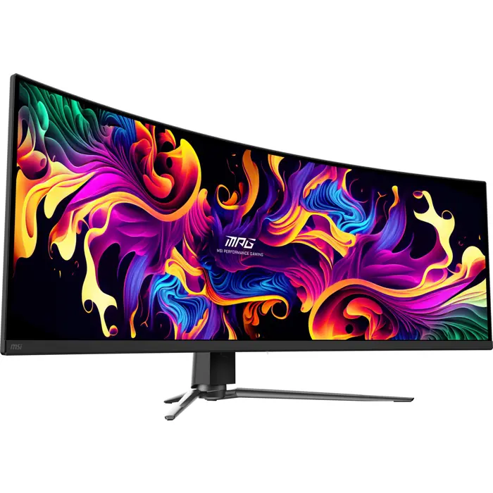 MSI MPG 491CQP QD-OLED computer monitor 124.5 cm (49") 5120 x 1440 pixels Dual WQHD Black