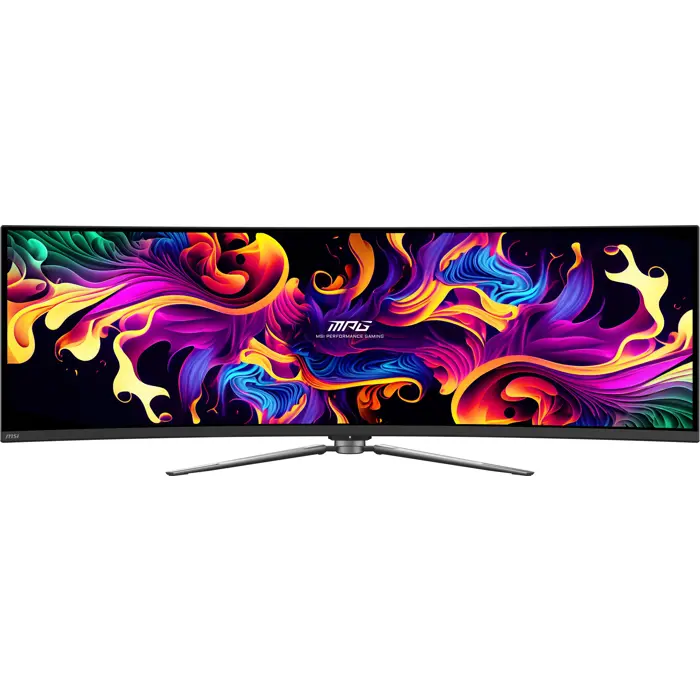 MSI MPG 491CQP QD-OLED computer monitor 124.5 cm (49") 5120 x 1440 pixels Dual WQHD Black