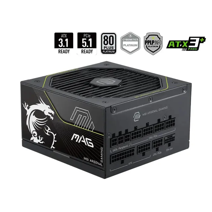 MSI Netzteil MAG A1200PLS PCI5 1200Watt
