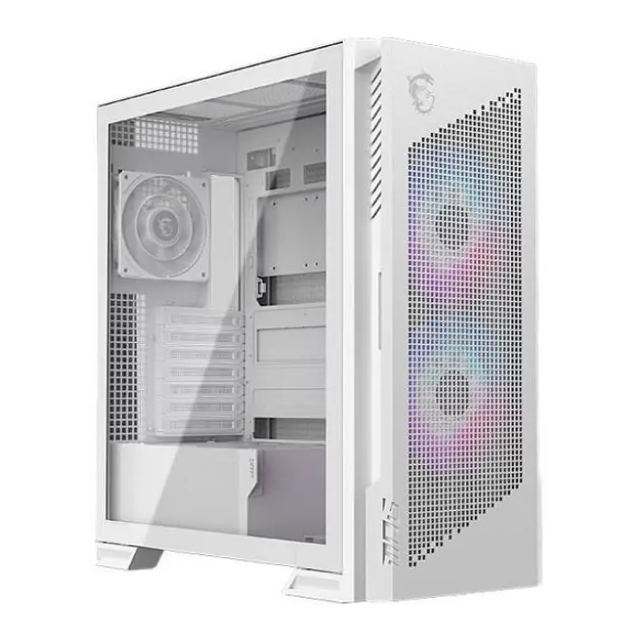 MSI | PC Case | MPG VELOX 300R AIRFLOW PZ WHITE | White | Mid-Tower | Power supply included No