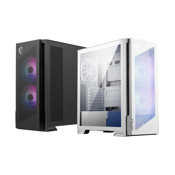 MSI | PC Case | MPG VELOX 300R AIRFLOW PZ WHITE | White | Mid-Tower | Power supply included No