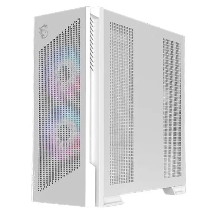 MSI | PC Case | MPG VELOX 300R AIRFLOW PZ WHITE | White | Mid-Tower | Power supply included No