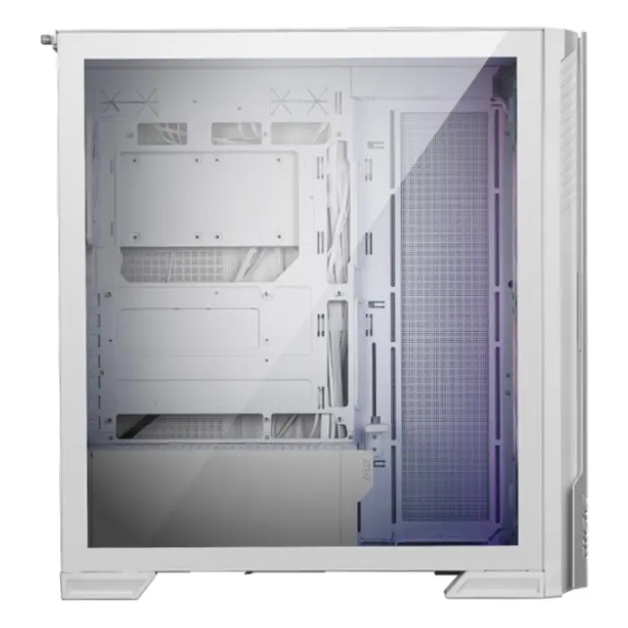 MSI | PC Case | MPG VELOX 300R AIRFLOW PZ WHITE | White | Mid-Tower | Power supply included No