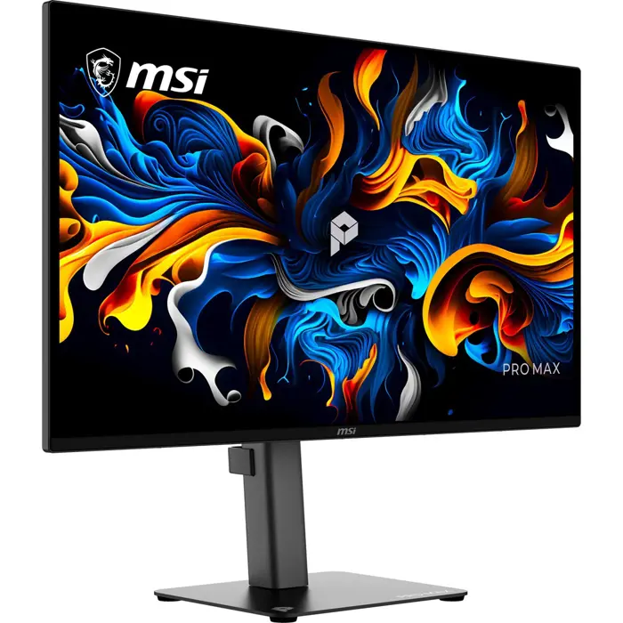 MSI Pro MAX 271UPX12G computer monitor 67.3 cm (26.5") 3840 x 2160 pixels UltraWide Full HD QD-OLED Black