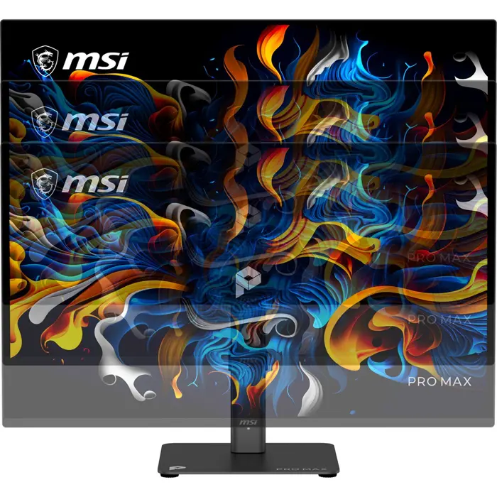 MSI Pro MAX 271UPX12G computer monitor 67.3 cm (26.5") 3840 x 2160 pixels UltraWide Full HD QD-OLED Black
