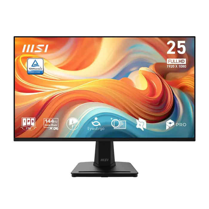 MSI Pro MP251 E14L computer monitor 62.2 cm (24.5") 1920 x 1080 pixels Full HD Black