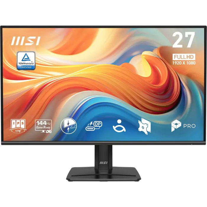 MSI Pro MP272 E14C computer monitor 68.6 cm (27") 1920 x 1080 pixels Full HD LED Black