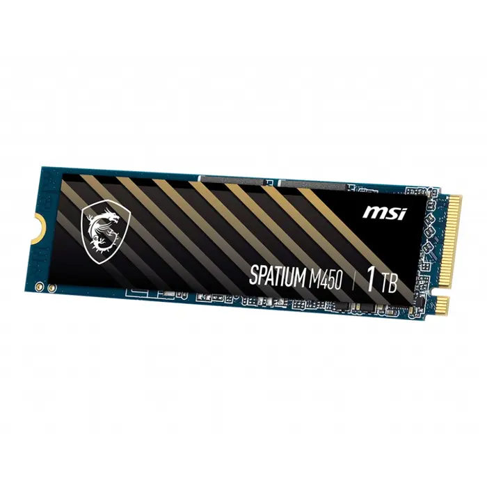 MSI SPATIUM M450 PCIe 4.0 NVMe M.2 1000GB PCI Express 4.0 3D NAND
