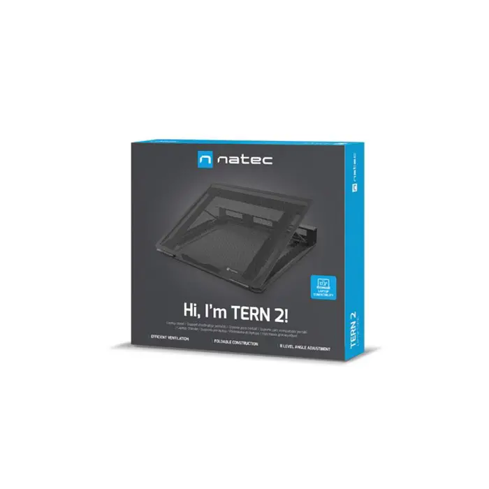 NATEC NPL-2271 laptop stand Black 43.9 cm (17.3")