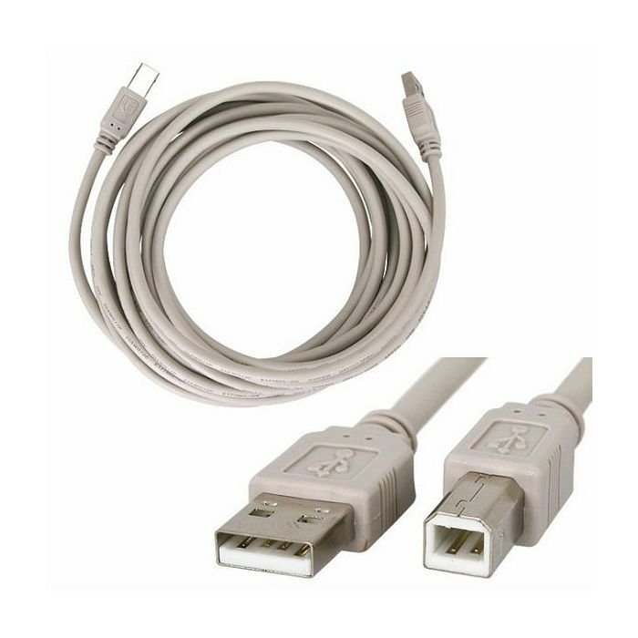 NaviaTec USB A to B, 2m, printer kabel