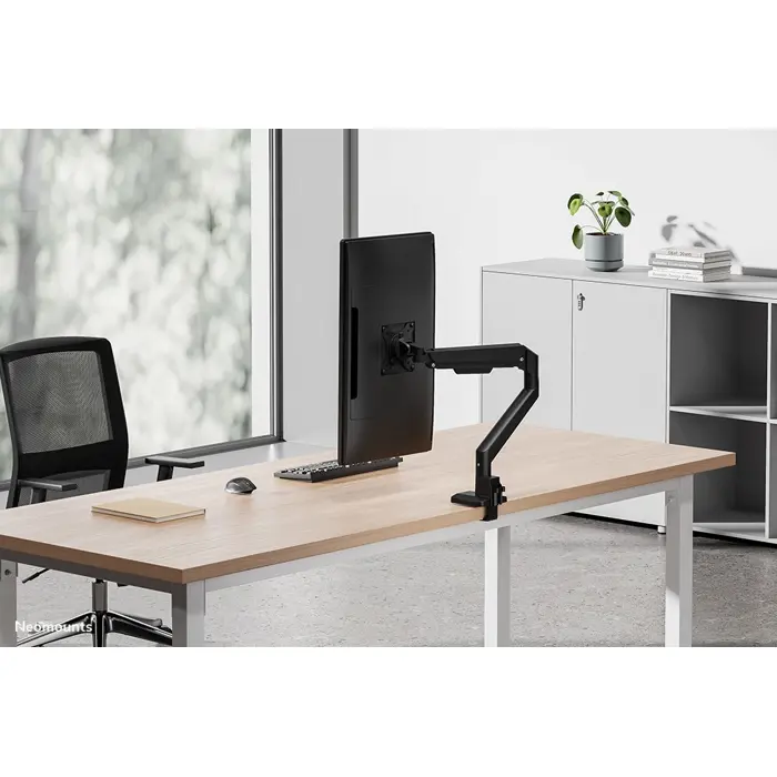 Neomounts TIS 17"-35" 1TFT 2Gelenke black Max.9KG Gasfeder