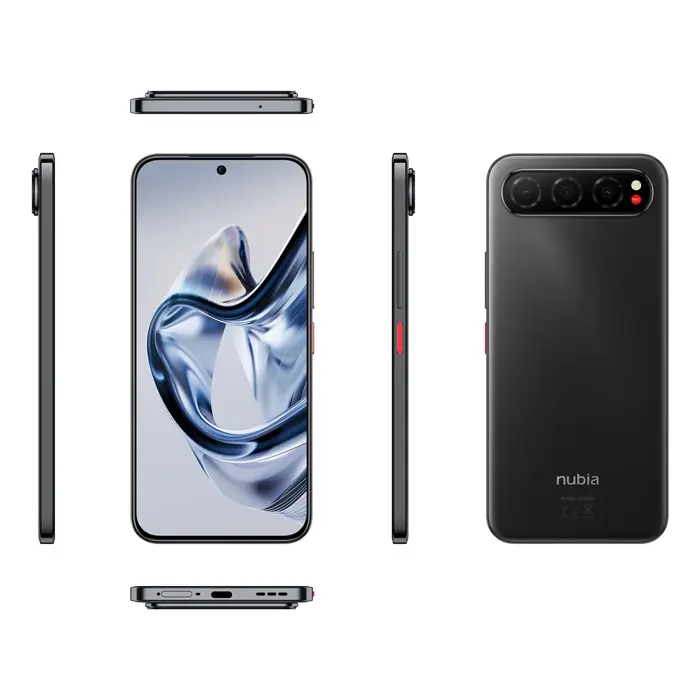 Nubia Z2468N 17.2 cm (6.78") Dual SIM Android 15 5G USB Type-C 20 GB 256 GB 5000 mAh Black