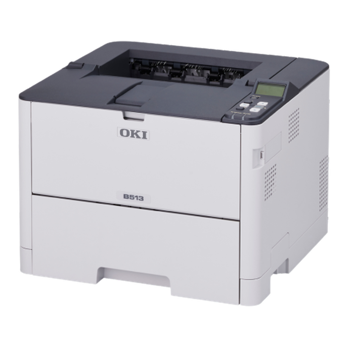 Oki B513dn, 45s/m,1200dpi, dupl., USB+GigEth.