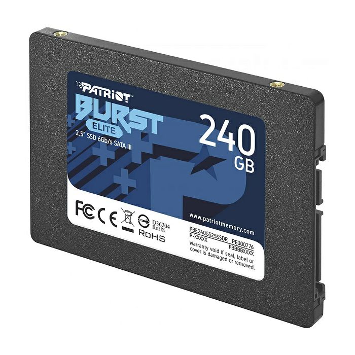 Patriot SSD Burst Elite R450/W320, 240GB, 7mm,2.5"