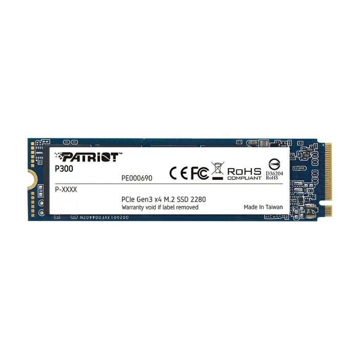 Patriot SSD P300 R1600/W600, 128GB, M.2 NVMe