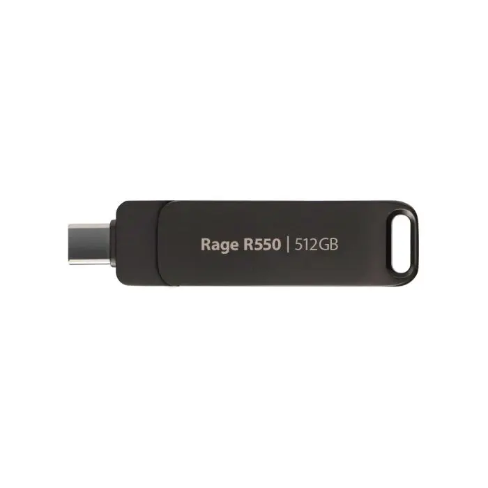 Patriot 512GB 100MB/s Rage R550 USB 3.2 + USB-C memory stick