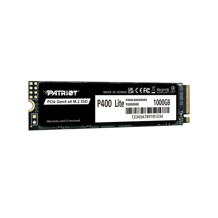 Patriot P400 Lite 1TB M.2 NVMe SSD PCIe Gen 4 x4