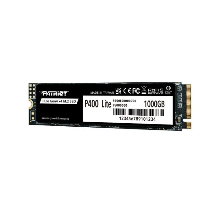 Patriot P400 Lite 1TB M.2 NVMe SSD PCIe Gen 4 x4