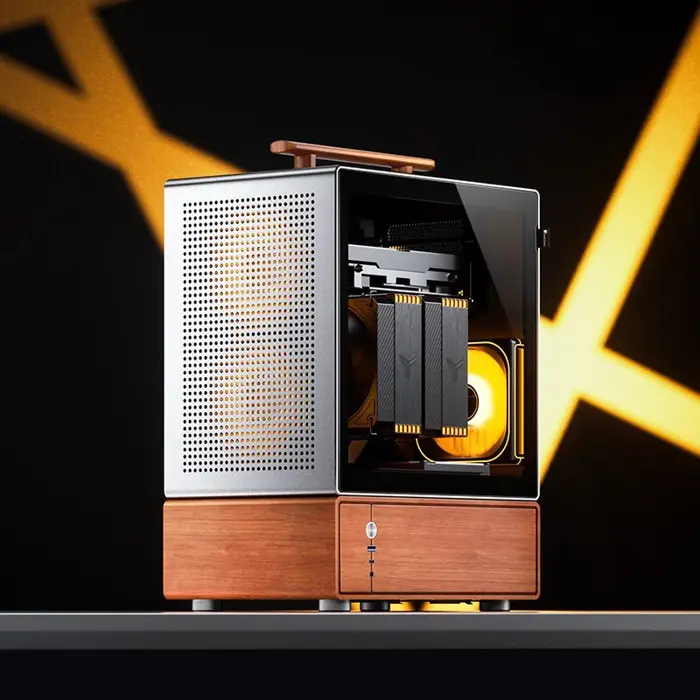 PC Case Jonsbo T7, Midi-Tower, mATX, Glass