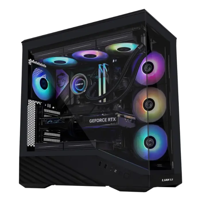 PC Case Lian Li Vector V100, ATX, RGB, Glass