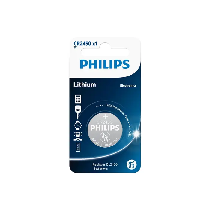 Philips baterija CR2450