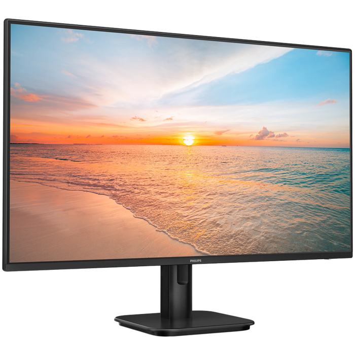 Philips Monitor 1000 Series 27E1N1100A 27'' IPS, 1920x1080 (Full HD), 100Hz, 1ms MPRT, 250 cd/m², 1300:1, HDMI, VGA, Built-in Speakers, Black