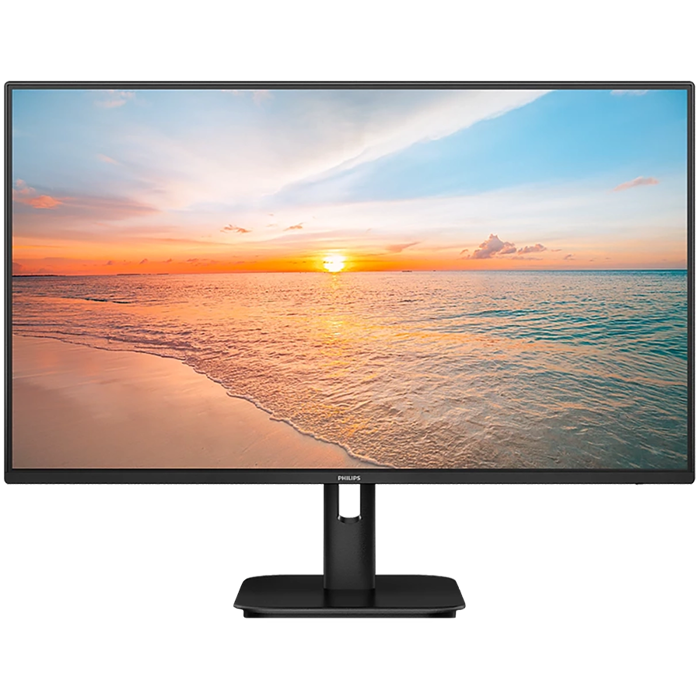 PHILIPS Monitor 24E1N1100A 23.8", 1920x1080 (FHD), IPS, 100Hz, 4ms (1ms MPRT), Adaptive Sync, 250 cd/m2, 1300:1, VGA (D-Sub), HDMI, Speakers, Tilt, Black