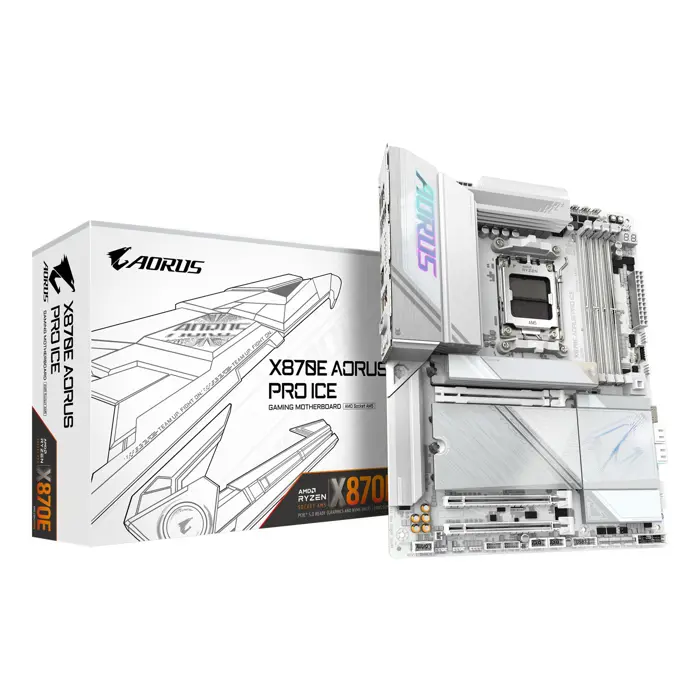 Płyta główna Gigabyte X870E AORUS PRO ICE