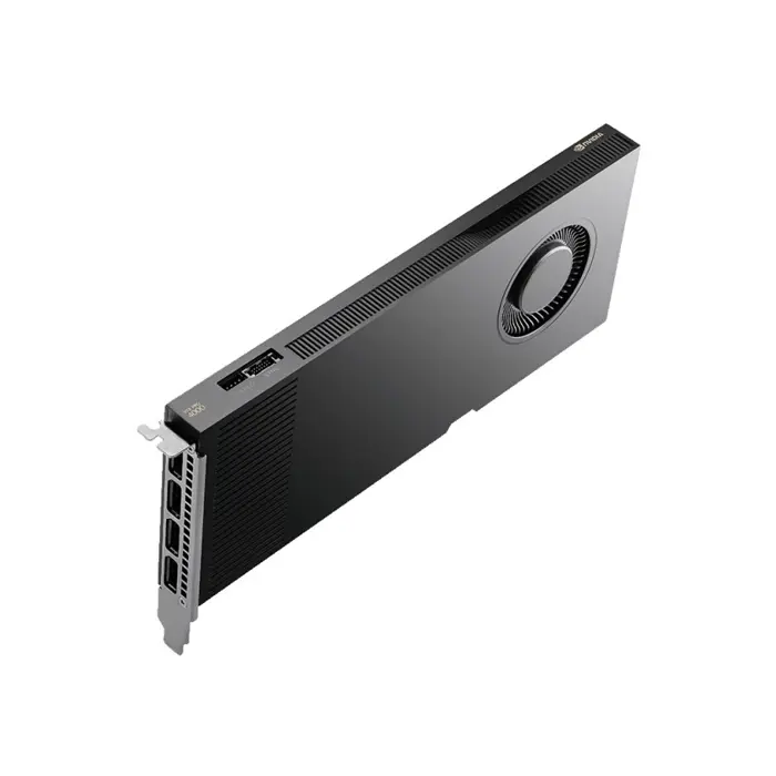 PNY RTX PRO 4000 Blackwell, 24 GB GDDR7 ECC 192-bit, 140W, PCI Express 5.0 x16, 4 x Display Port 2.1, ATX bracket, 1x CEM5 16-pin power supply cable, FHML Single Slot, Small Box
