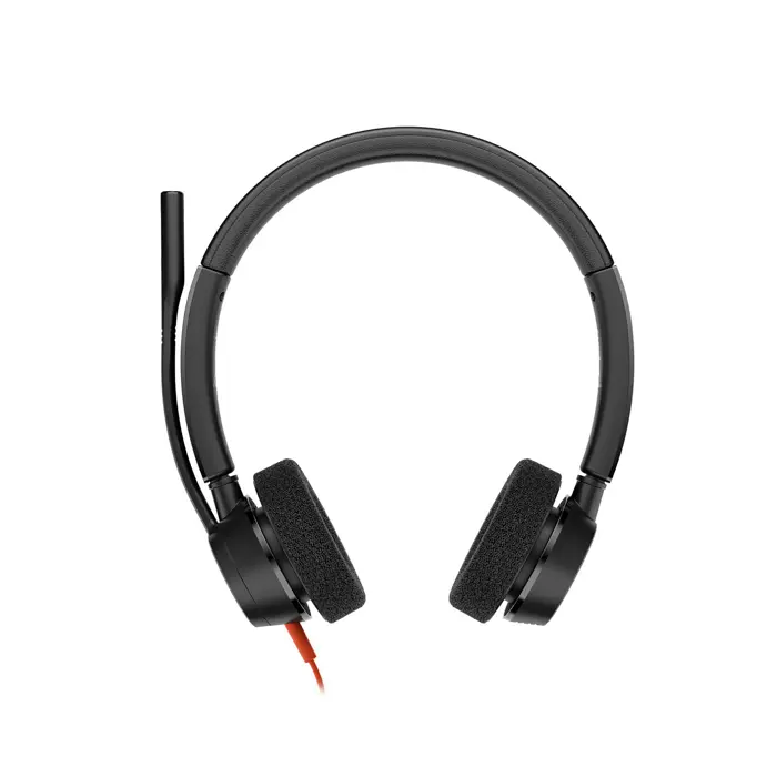 POLY Blackwire 3320 Stereo Microsoft Teams Certified USB-C Headset +USB-C/A Adapter