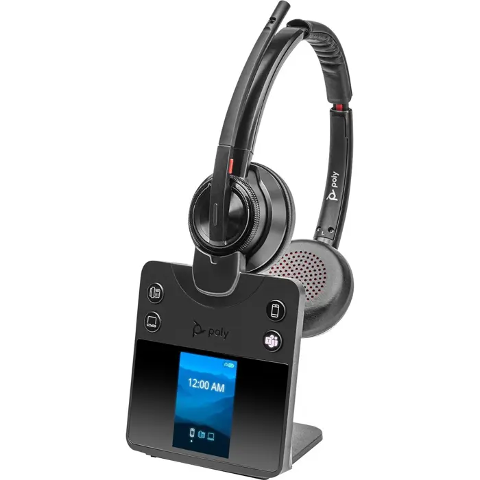 Poly Poly Savi 8420 Office DECT, headset (black, stereo, USB-A, USB-C, Microsoft Teams)