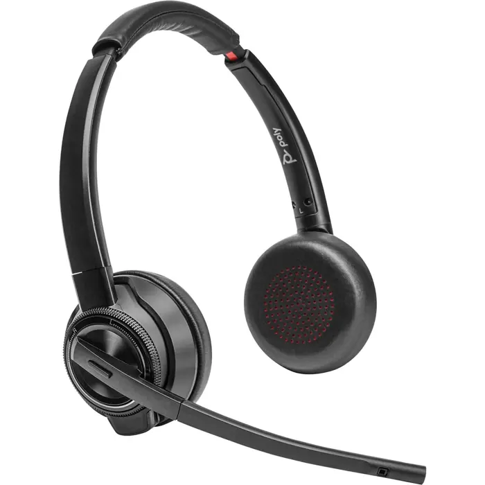 Poly Poly Savi 8420 Office DECT, headset (black, stereo, USB-A, USB-C, Microsoft Teams)